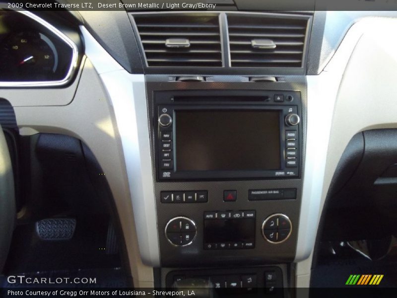 Desert Brown Metallic / Light Gray/Ebony 2009 Chevrolet Traverse LTZ