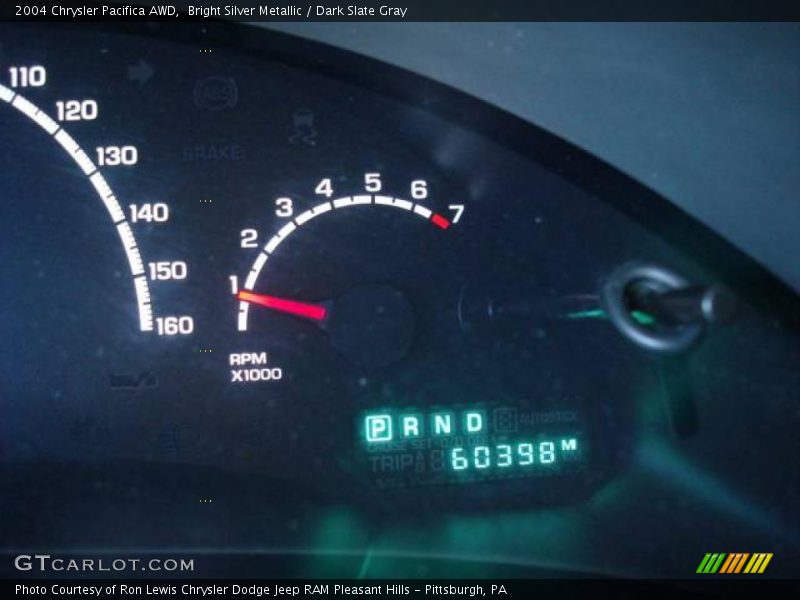 Bright Silver Metallic / Dark Slate Gray 2004 Chrysler Pacifica AWD