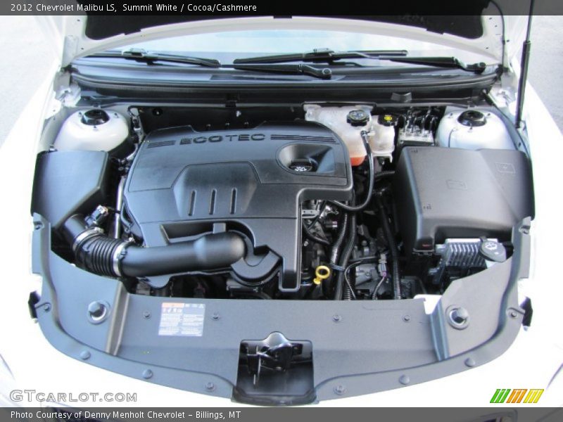 Summit White / Cocoa/Cashmere 2012 Chevrolet Malibu LS