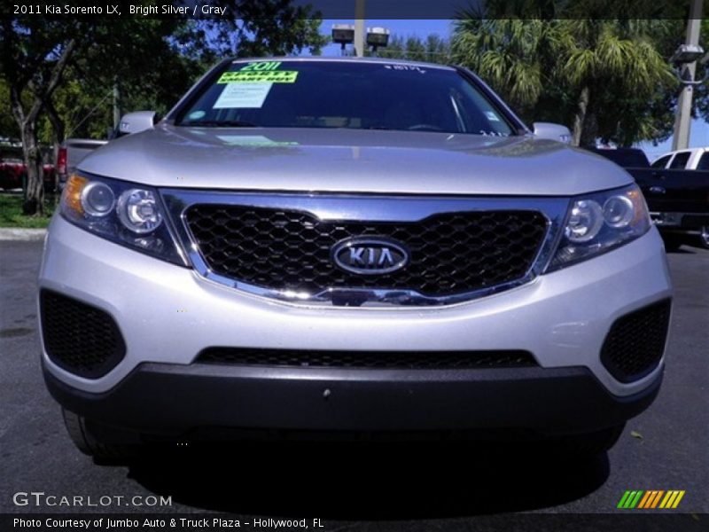Bright Silver / Gray 2011 Kia Sorento LX