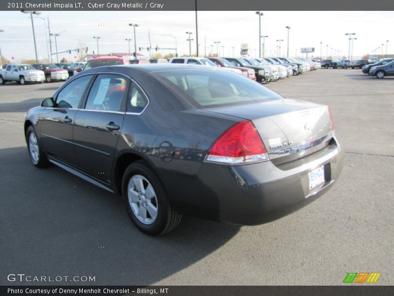 Cyber Gray Metallic / Gray 2011 Chevrolet Impala LT