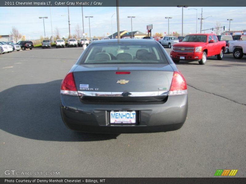 Cyber Gray Metallic / Gray 2011 Chevrolet Impala LT