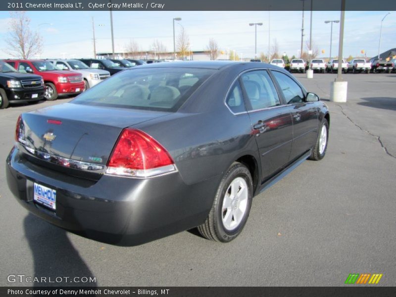 Cyber Gray Metallic / Gray 2011 Chevrolet Impala LT