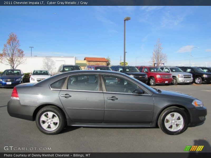 Cyber Gray Metallic / Gray 2011 Chevrolet Impala LT