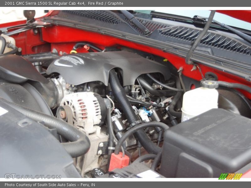  2001 Sierra 1500 SL Regular Cab 4x4 Engine - 5.3 Liter OHV 16-Valve V8