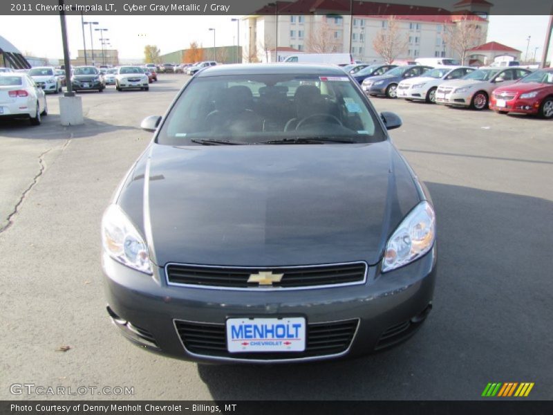 Cyber Gray Metallic / Gray 2011 Chevrolet Impala LT