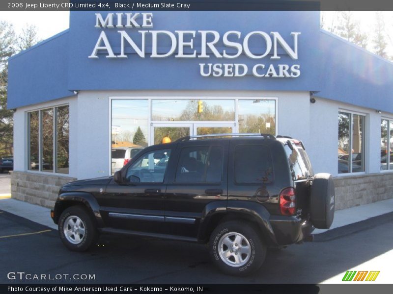Black / Medium Slate Gray 2006 Jeep Liberty CRD Limited 4x4