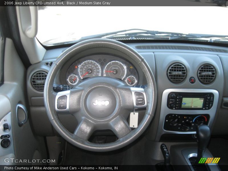 Black / Medium Slate Gray 2006 Jeep Liberty CRD Limited 4x4