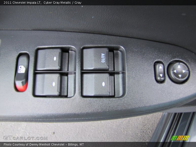 Cyber Gray Metallic / Gray 2011 Chevrolet Impala LT