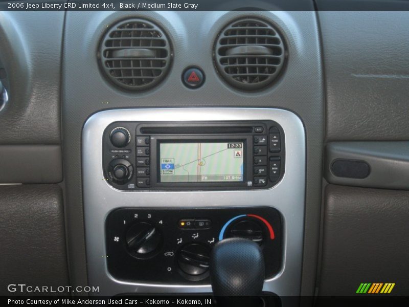 Black / Medium Slate Gray 2006 Jeep Liberty CRD Limited 4x4