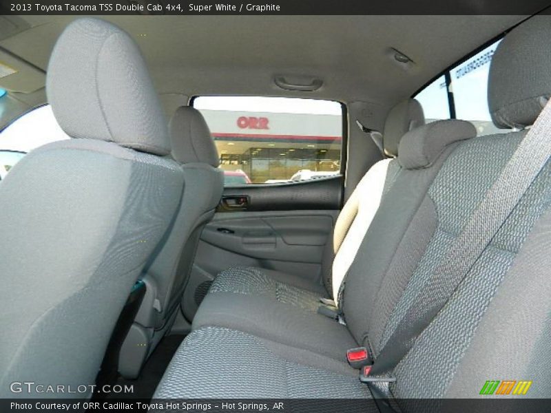 Super White / Graphite 2013 Toyota Tacoma TSS Double Cab 4x4
