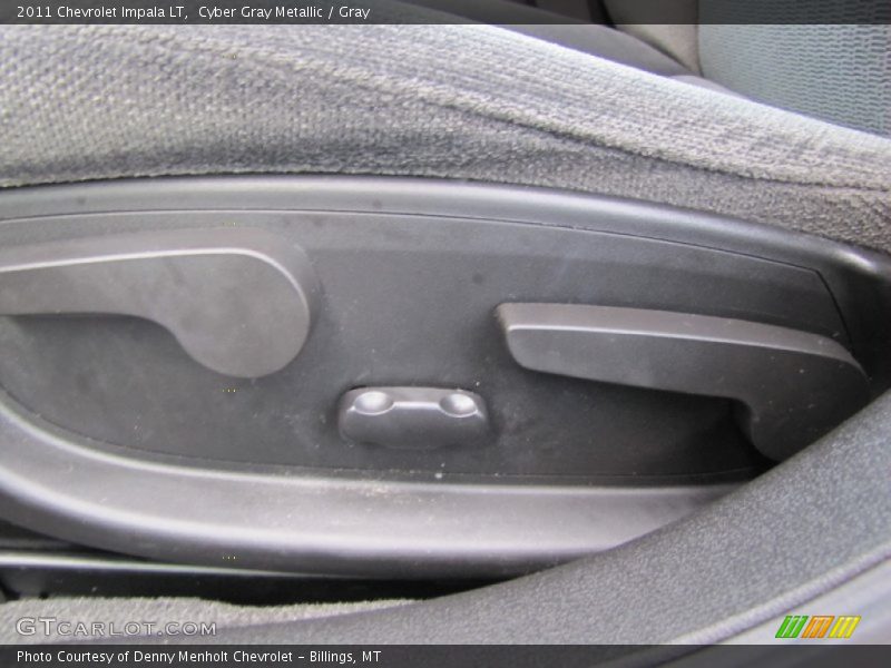 Cyber Gray Metallic / Gray 2011 Chevrolet Impala LT