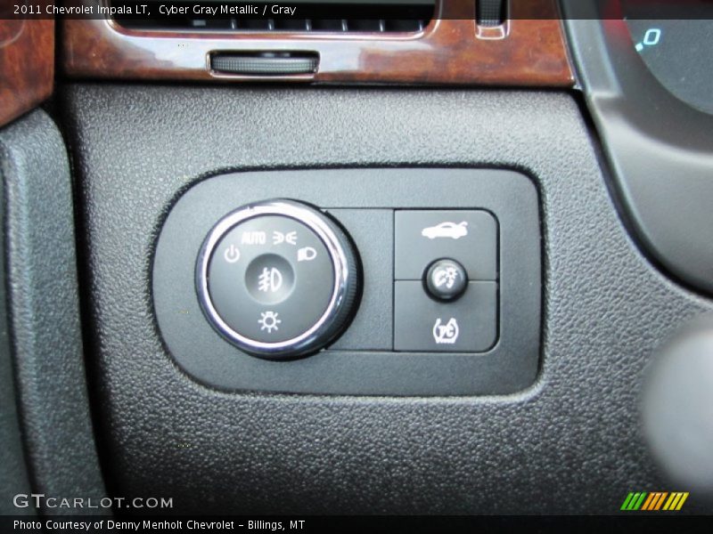 Cyber Gray Metallic / Gray 2011 Chevrolet Impala LT