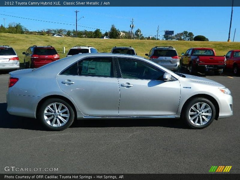 Classic Silver Metallic / Ash 2012 Toyota Camry Hybrid XLE