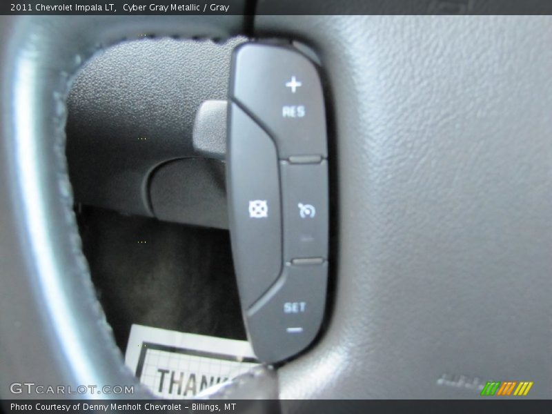 Cyber Gray Metallic / Gray 2011 Chevrolet Impala LT
