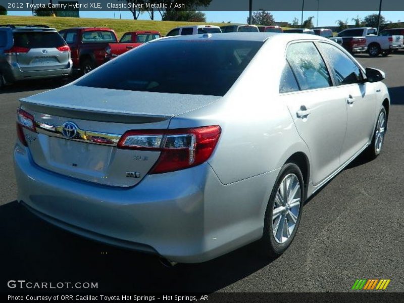 Classic Silver Metallic / Ash 2012 Toyota Camry Hybrid XLE