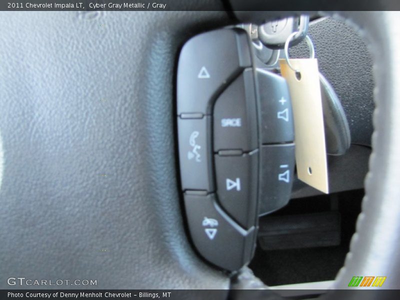 Cyber Gray Metallic / Gray 2011 Chevrolet Impala LT
