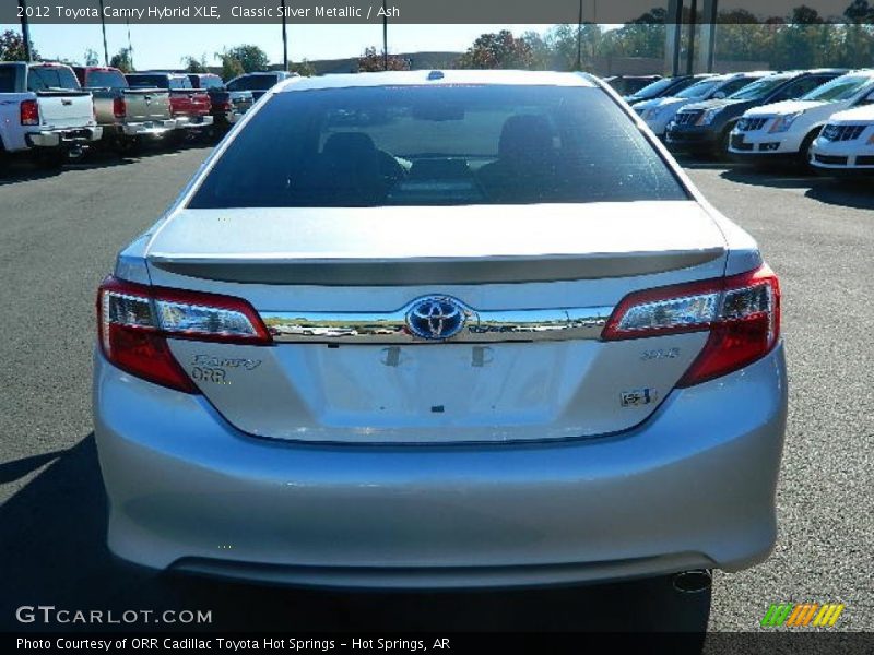 Classic Silver Metallic / Ash 2012 Toyota Camry Hybrid XLE