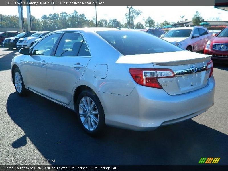 Classic Silver Metallic / Ash 2012 Toyota Camry Hybrid XLE