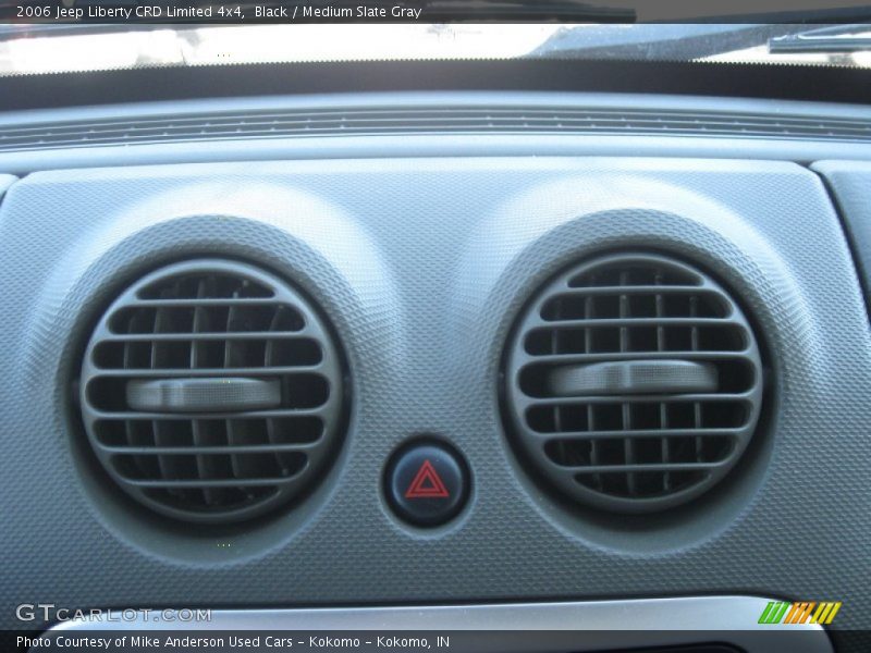 Black / Medium Slate Gray 2006 Jeep Liberty CRD Limited 4x4