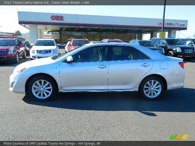 Classic Silver Metallic / Ash 2012 Toyota Camry Hybrid XLE
