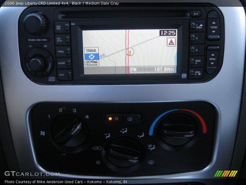 Navigation of 2006 Liberty CRD Limited 4x4