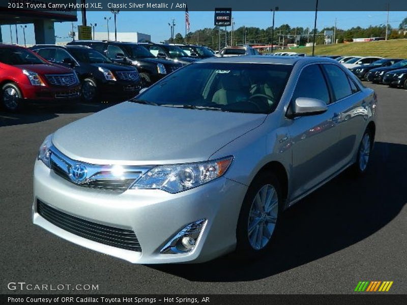 Classic Silver Metallic / Ash 2012 Toyota Camry Hybrid XLE
