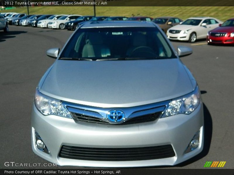 Classic Silver Metallic / Ash 2012 Toyota Camry Hybrid XLE