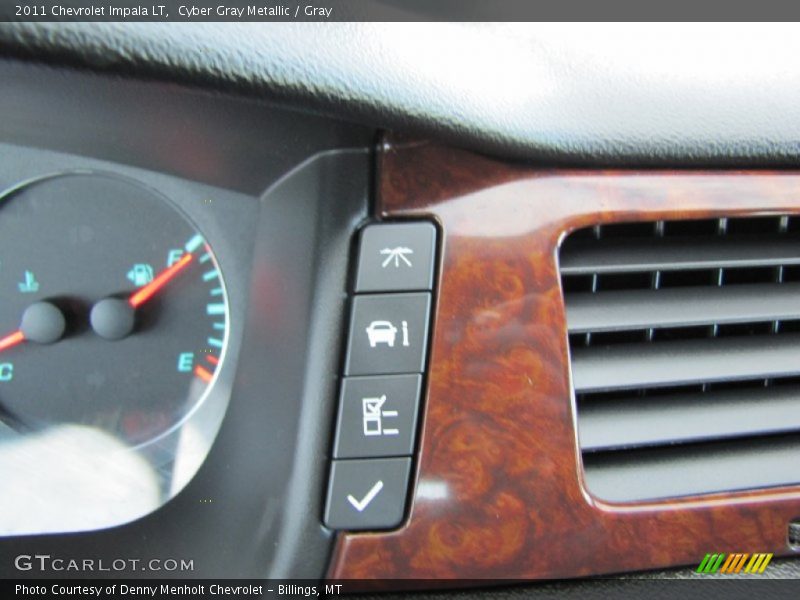 Cyber Gray Metallic / Gray 2011 Chevrolet Impala LT