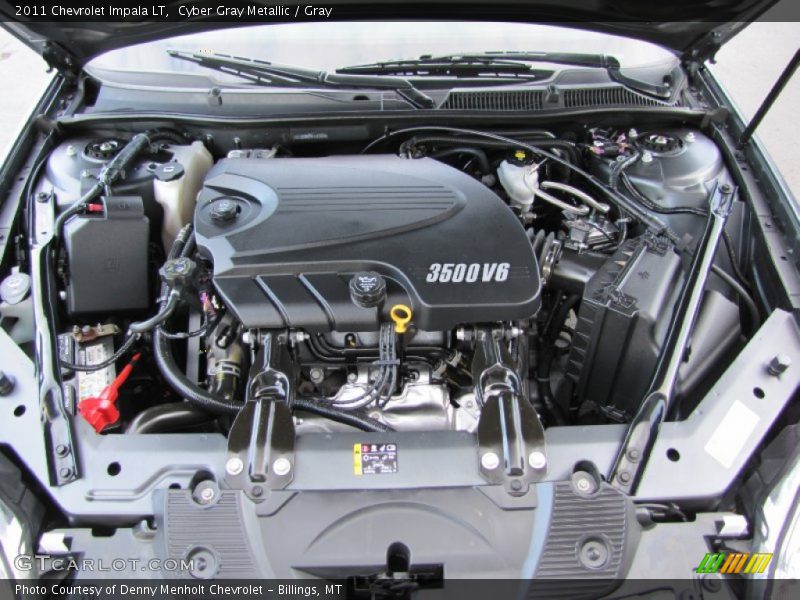 Cyber Gray Metallic / Gray 2011 Chevrolet Impala LT