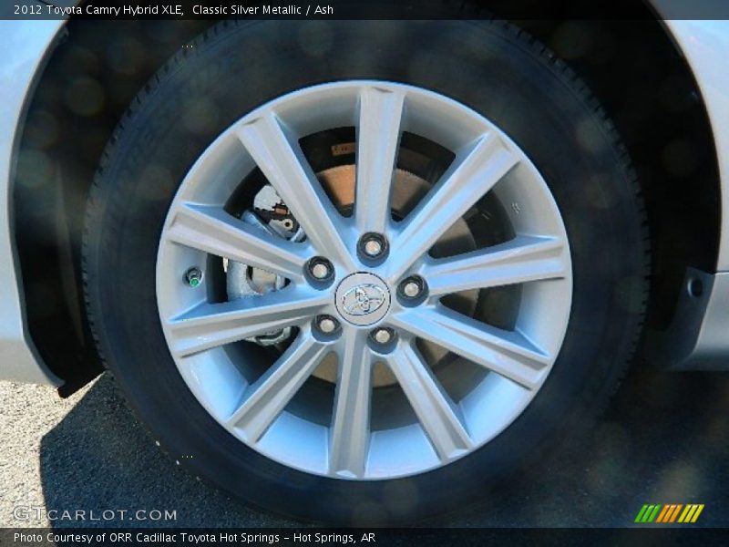 Classic Silver Metallic / Ash 2012 Toyota Camry Hybrid XLE