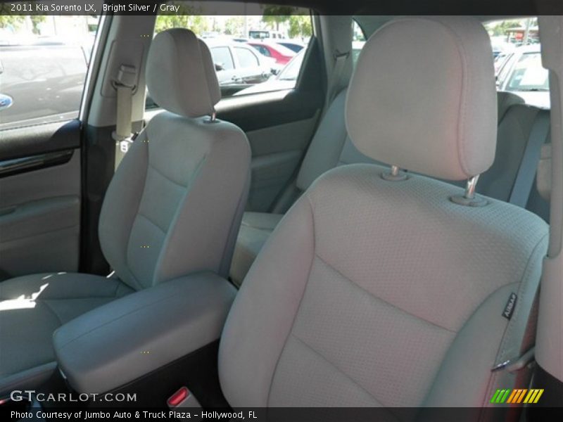 Bright Silver / Gray 2011 Kia Sorento LX