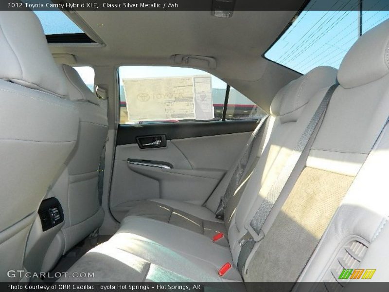 Classic Silver Metallic / Ash 2012 Toyota Camry Hybrid XLE