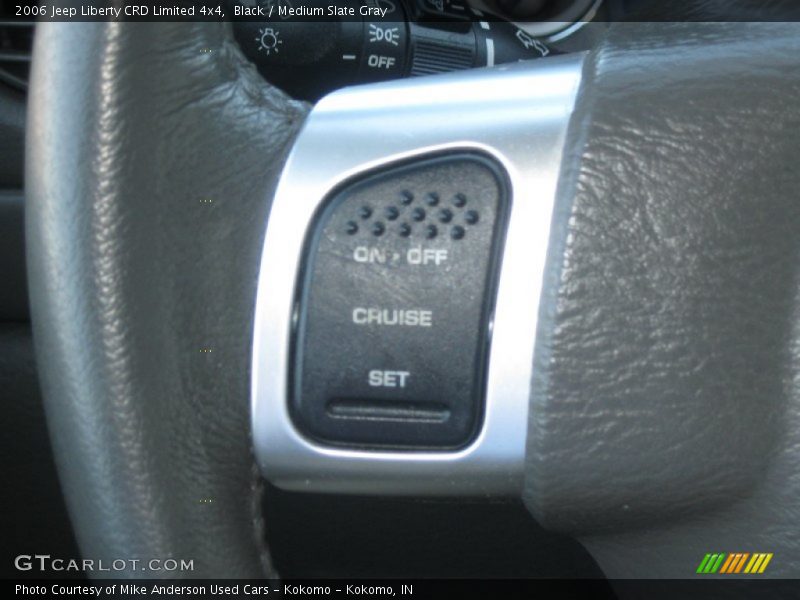 Black / Medium Slate Gray 2006 Jeep Liberty CRD Limited 4x4