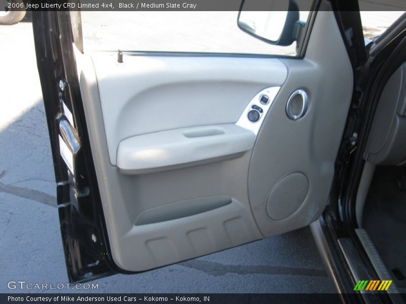 Black / Medium Slate Gray 2006 Jeep Liberty CRD Limited 4x4