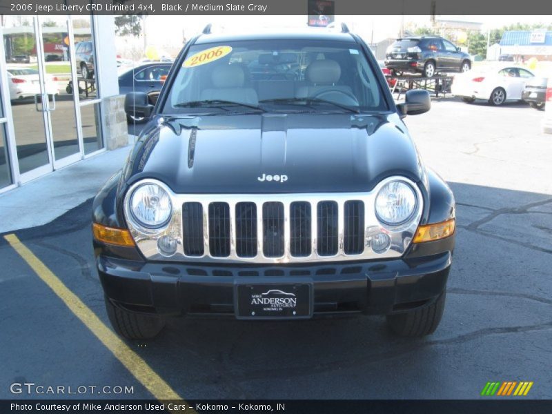 Black / Medium Slate Gray 2006 Jeep Liberty CRD Limited 4x4