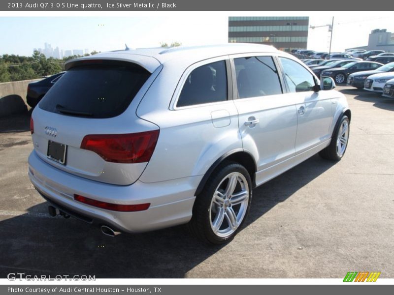 Ice Silver Metallic / Black 2013 Audi Q7 3.0 S Line quattro