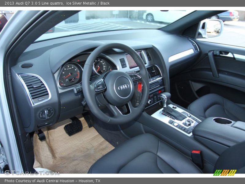 Black Interior - 2013 Q7 3.0 S Line quattro 