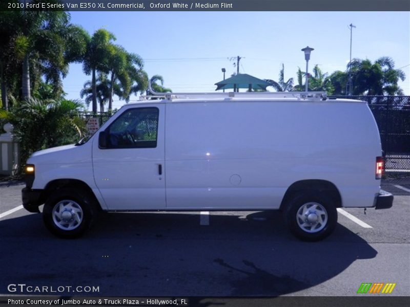 Oxford White / Medium Flint 2010 Ford E Series Van E350 XL Commericial