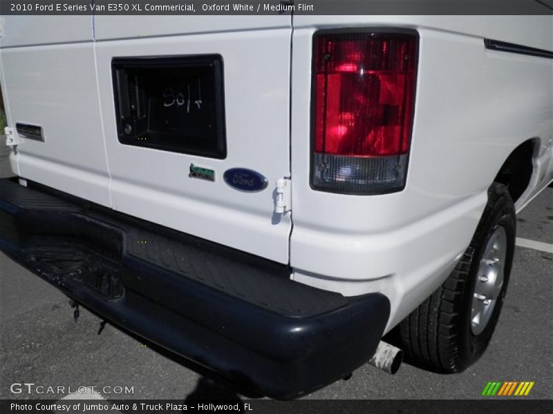 Oxford White / Medium Flint 2010 Ford E Series Van E350 XL Commericial