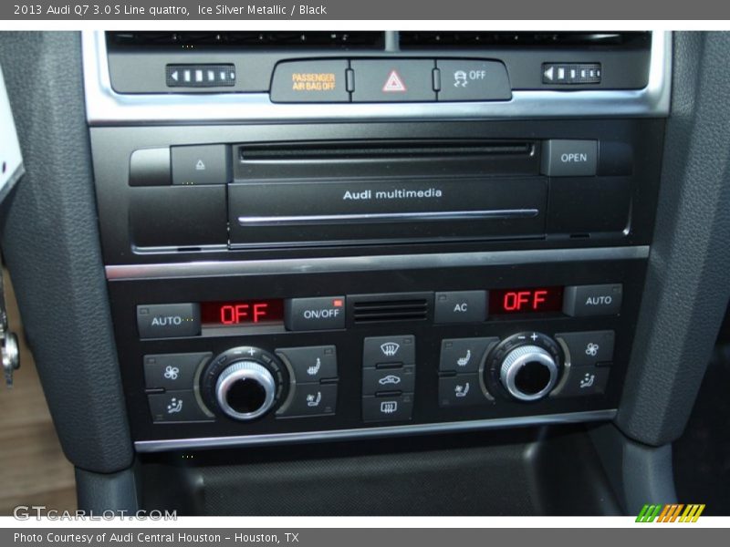 Controls of 2013 Q7 3.0 S Line quattro