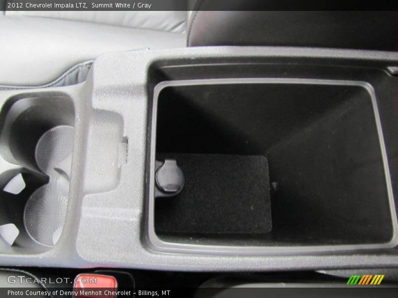 Summit White / Gray 2012 Chevrolet Impala LTZ