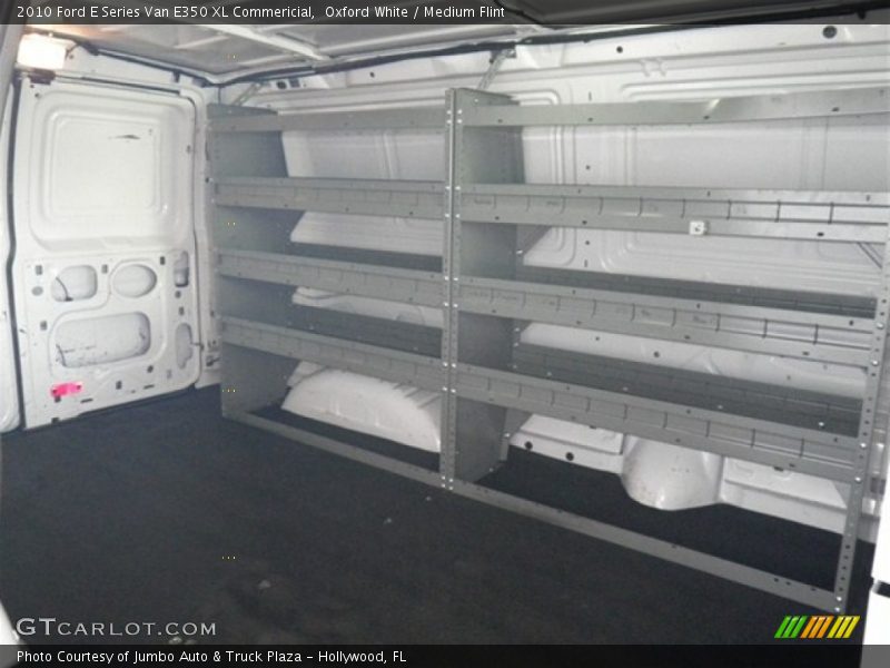 Oxford White / Medium Flint 2010 Ford E Series Van E350 XL Commericial