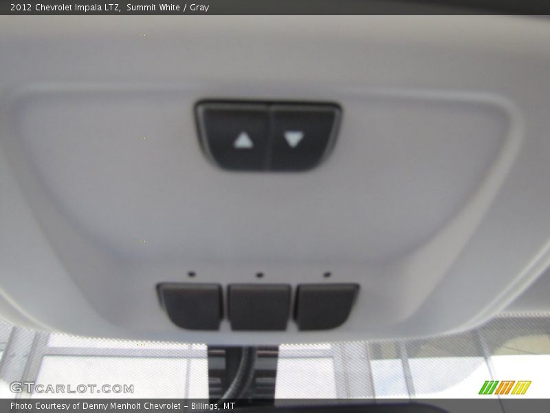 Summit White / Gray 2012 Chevrolet Impala LTZ