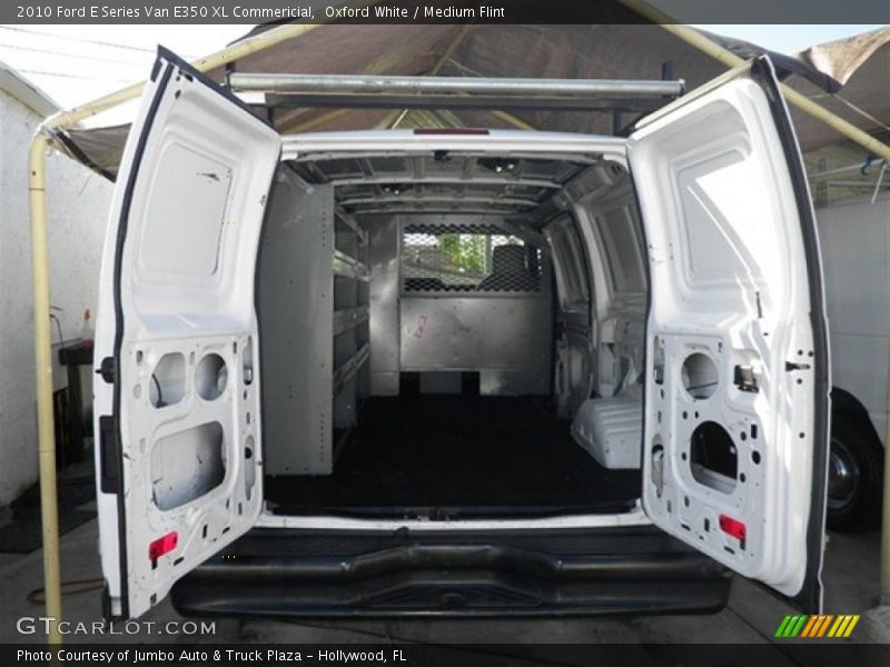 Oxford White / Medium Flint 2010 Ford E Series Van E350 XL Commericial