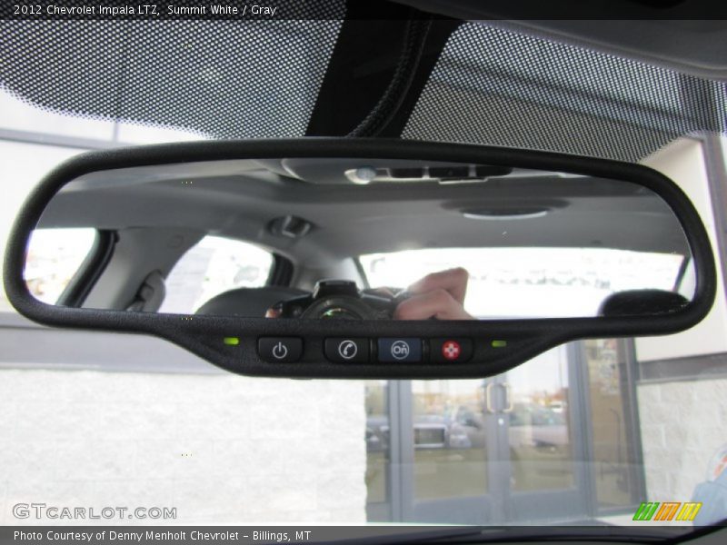 Summit White / Gray 2012 Chevrolet Impala LTZ