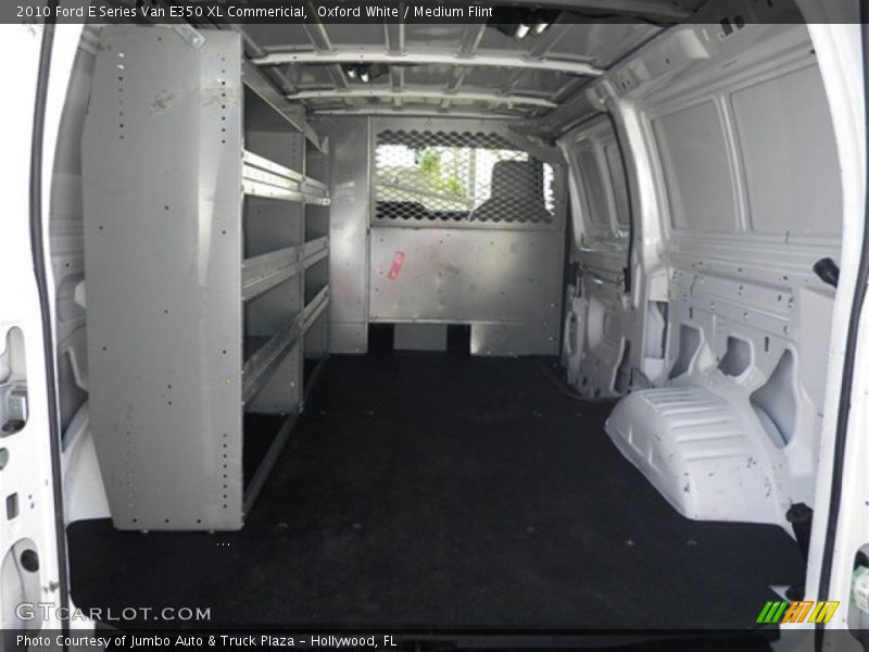 Oxford White / Medium Flint 2010 Ford E Series Van E350 XL Commericial