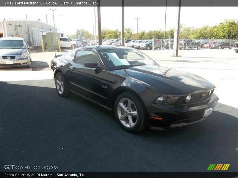 Black / Charcoal Black 2012 Ford Mustang GT Coupe