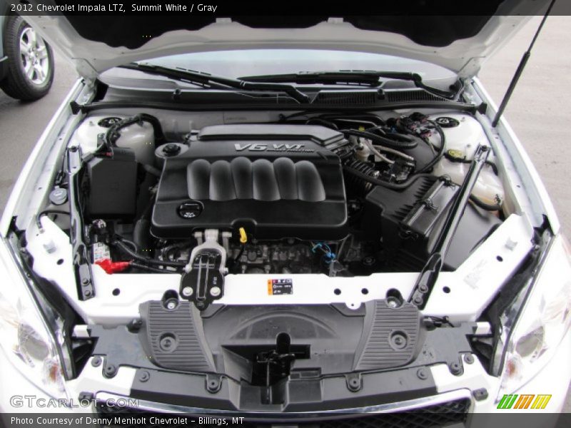 Summit White / Gray 2012 Chevrolet Impala LTZ