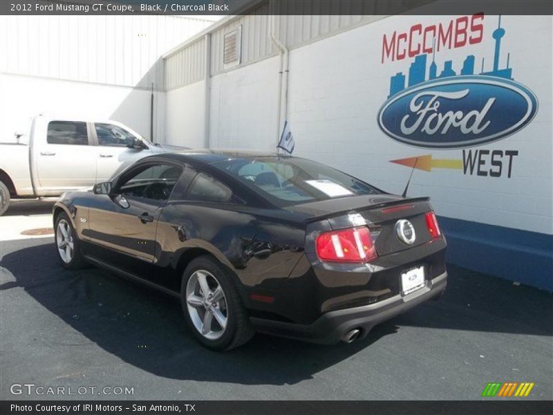 Black / Charcoal Black 2012 Ford Mustang GT Coupe